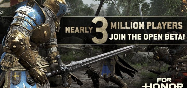 For Honor 3 millions - Ubisoft