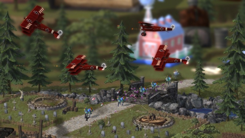 Toy Soldiers : War Chest, bombardement biplans